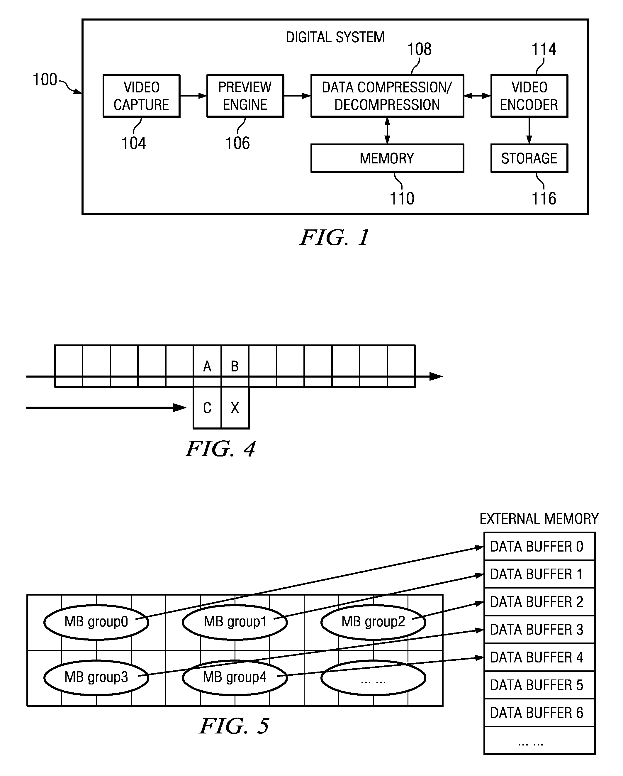 Line-Based Compression for Digital Image Data