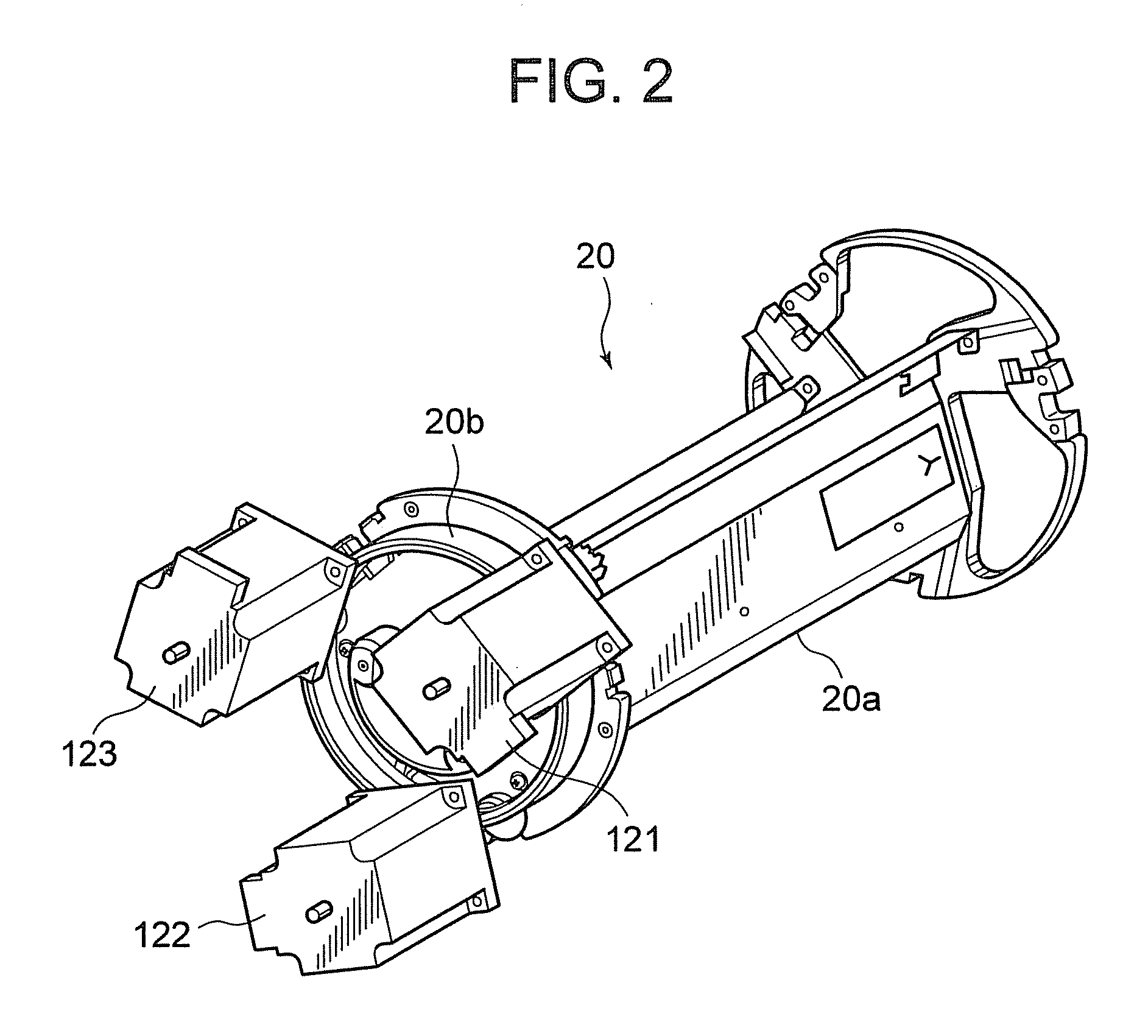 Method of rotating revolver unit using a plurality of motors