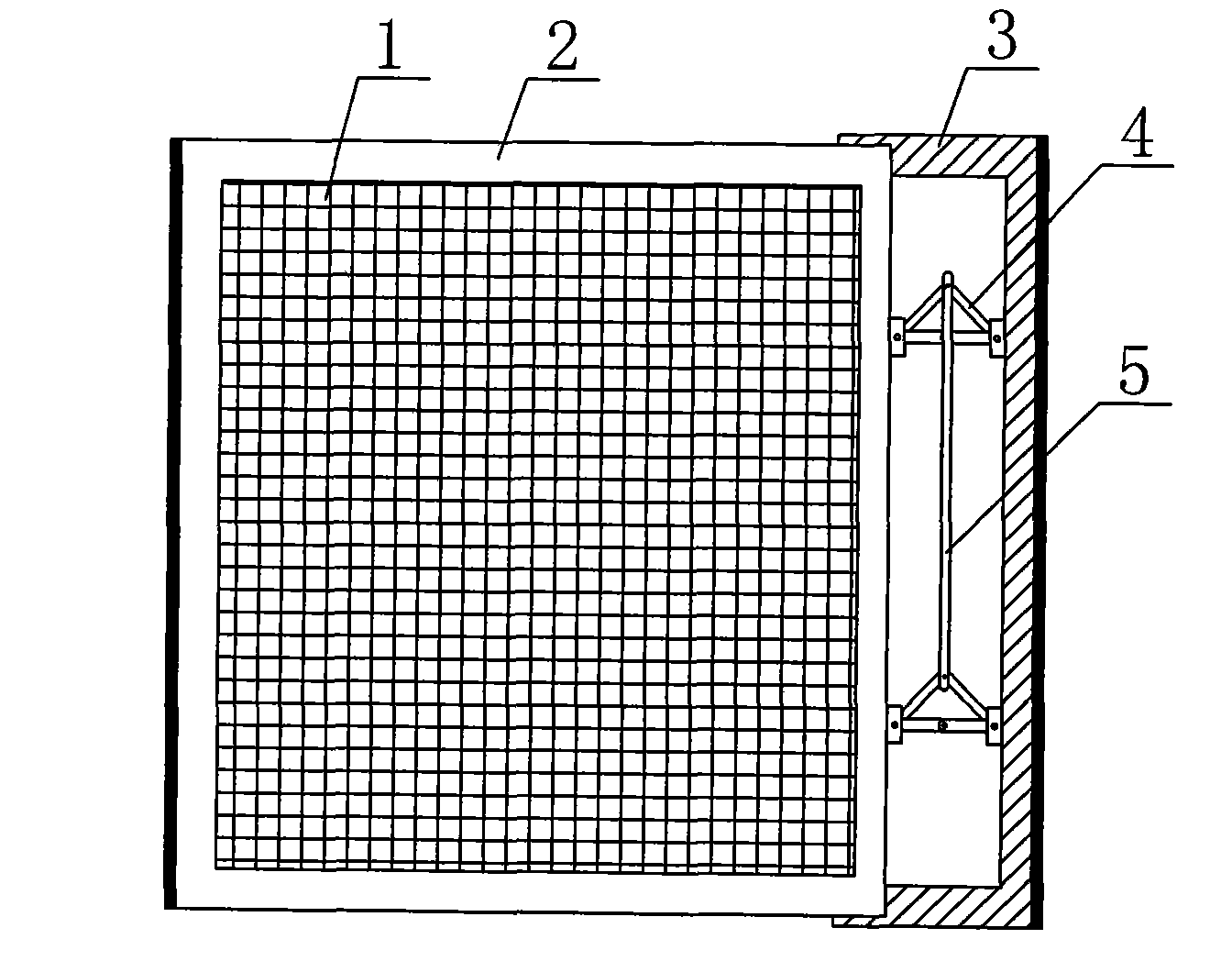 Mosquito preventing expansion screen window and window with same