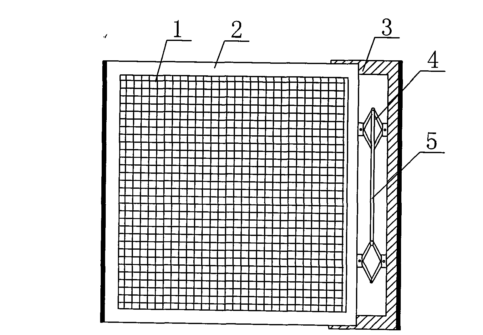 Mosquito preventing expansion screen window and window with same