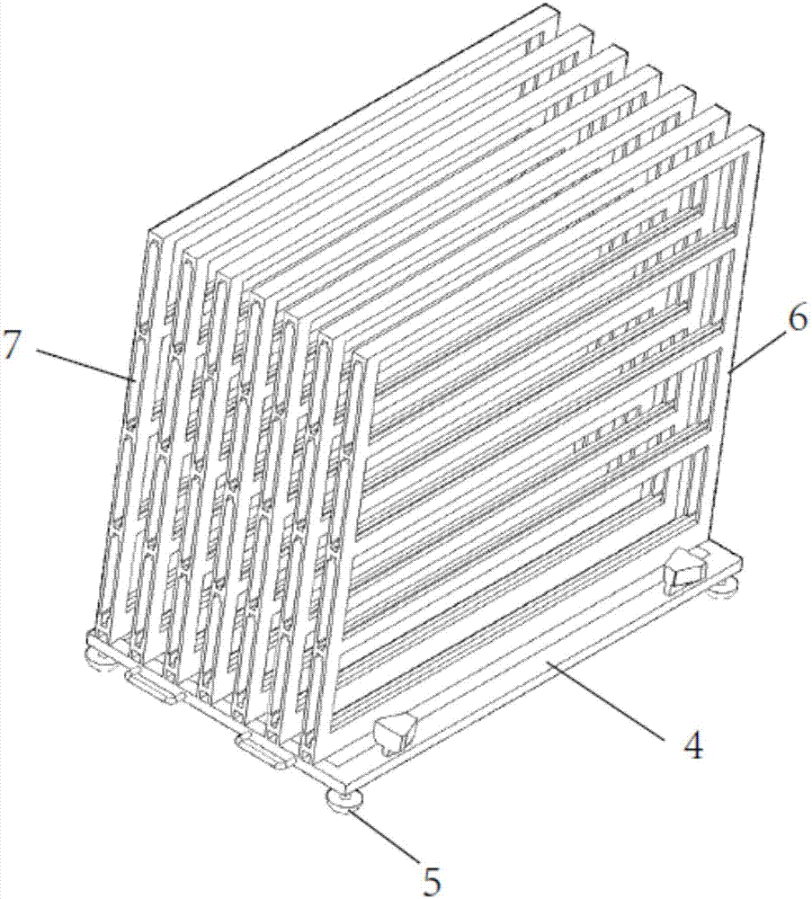 A batch material transfer device