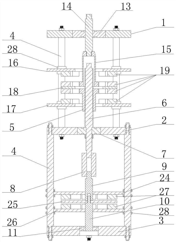 Magnetic negative stiffness damper stay cable vibration reduction device and design method