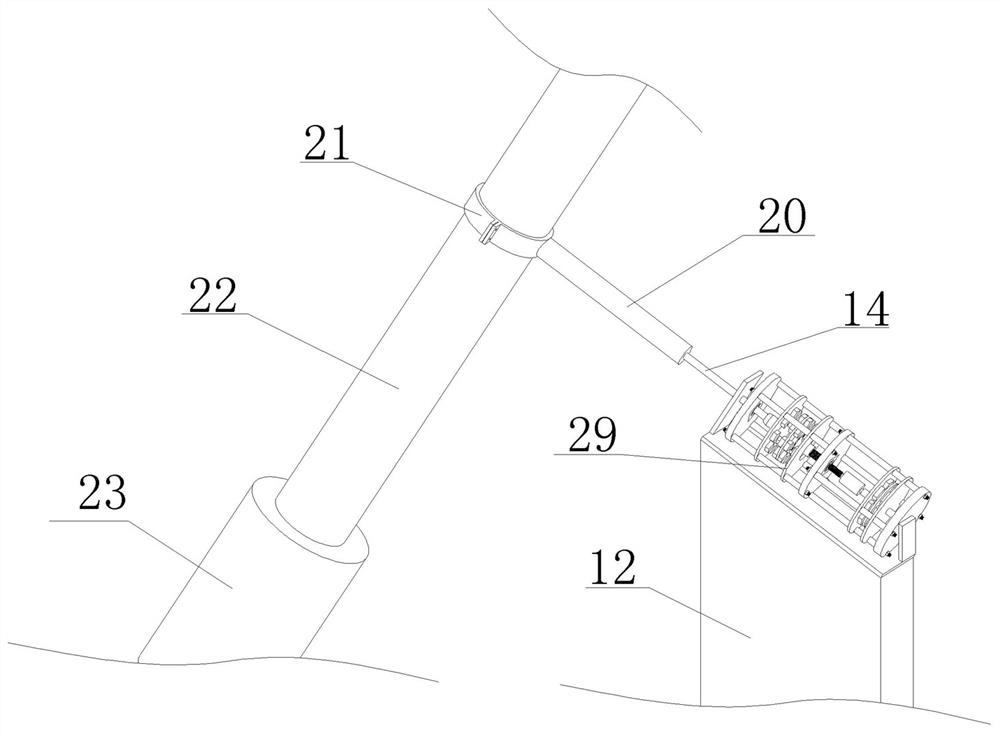 Magnetic negative stiffness damper stay cable vibration reduction device and design method