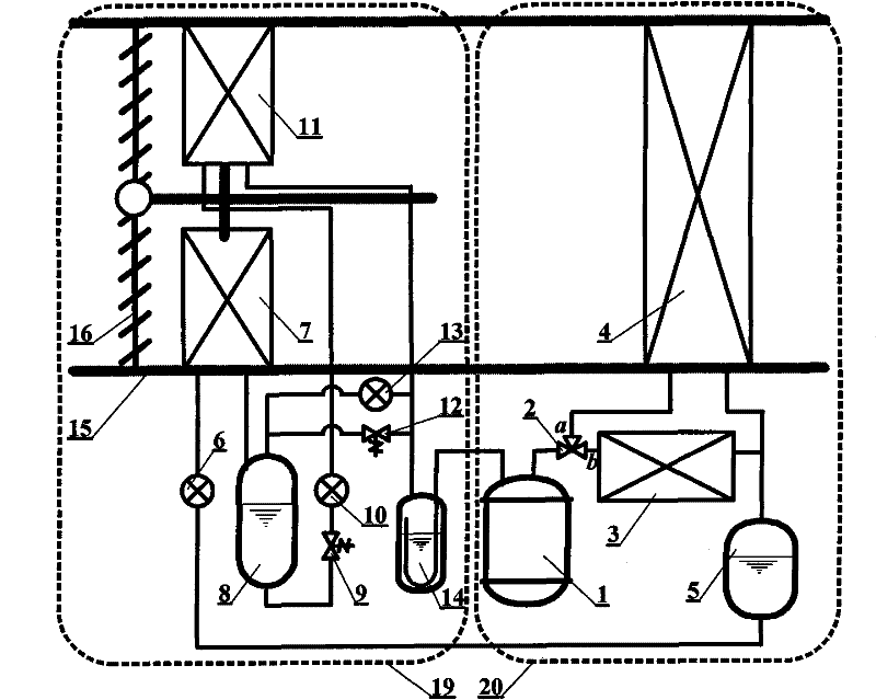 Temperature adjusting and dehumidifying air-conditioning unit with double evaporators