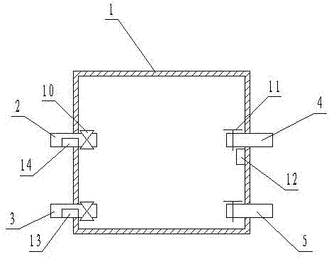 Shower water temperature control device