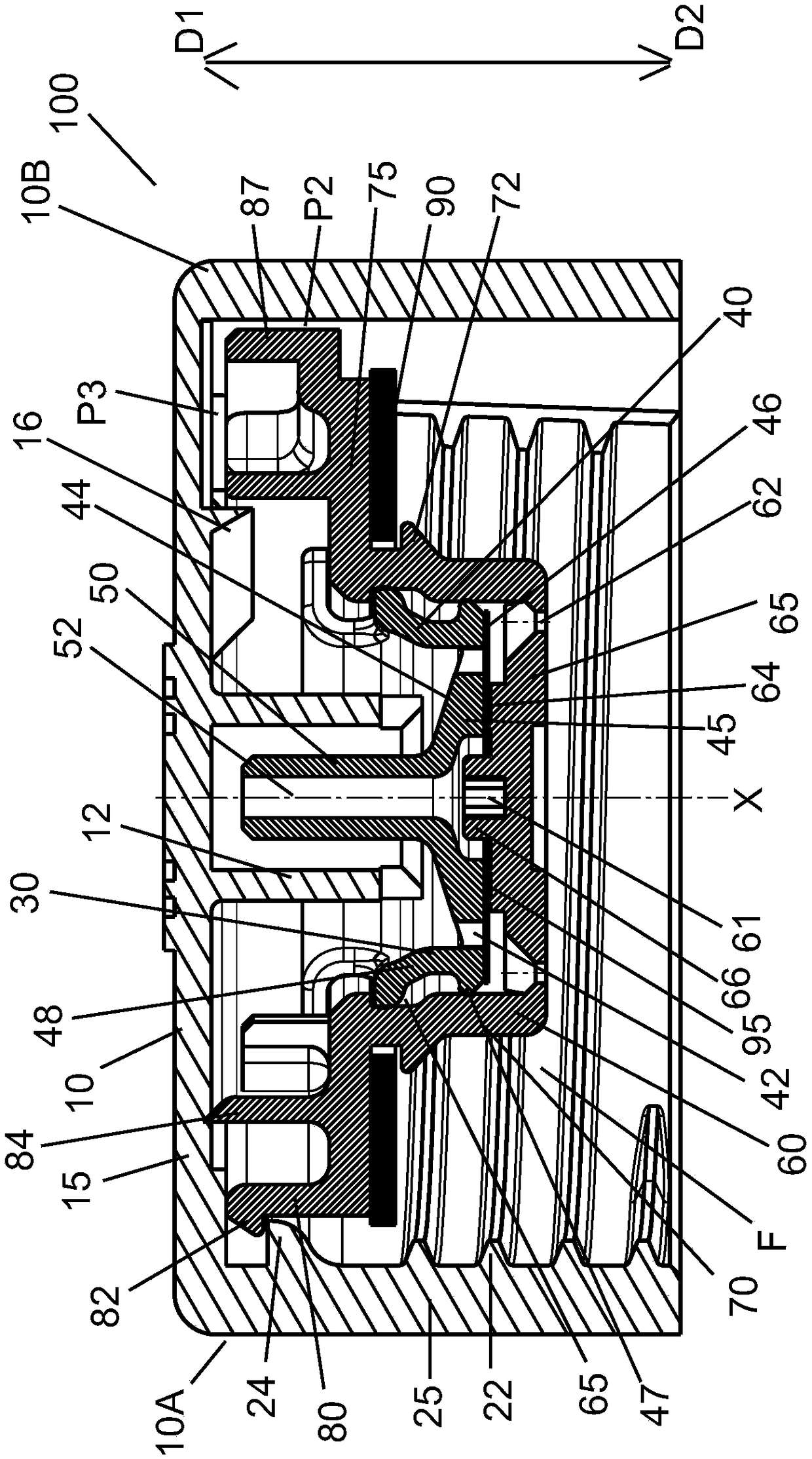 Cover assembly and liquid storing device comprising cover assembly