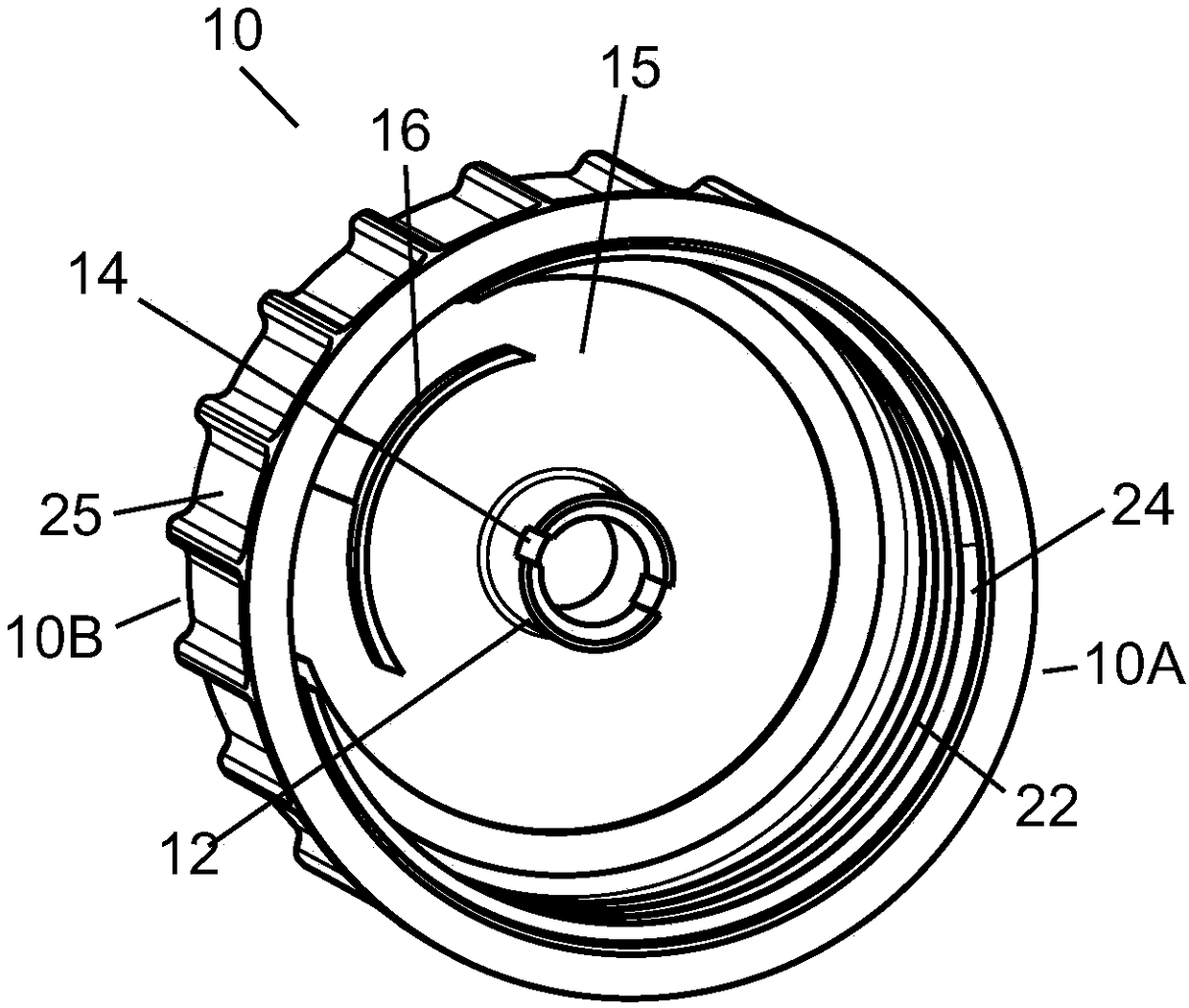 Cover assembly and liquid storing device comprising cover assembly