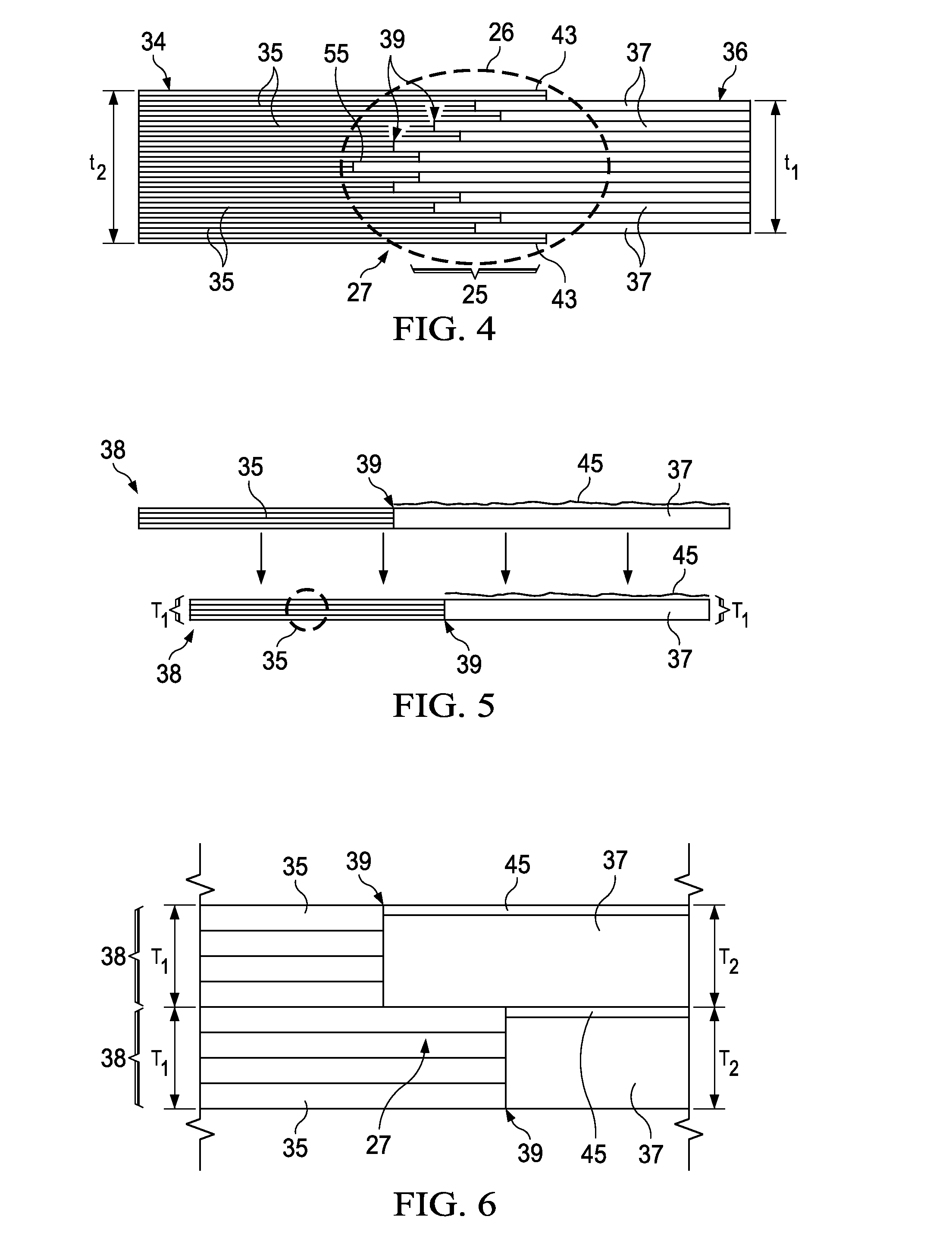 Multi-layer metallic structure and composite-to-metal joint methods