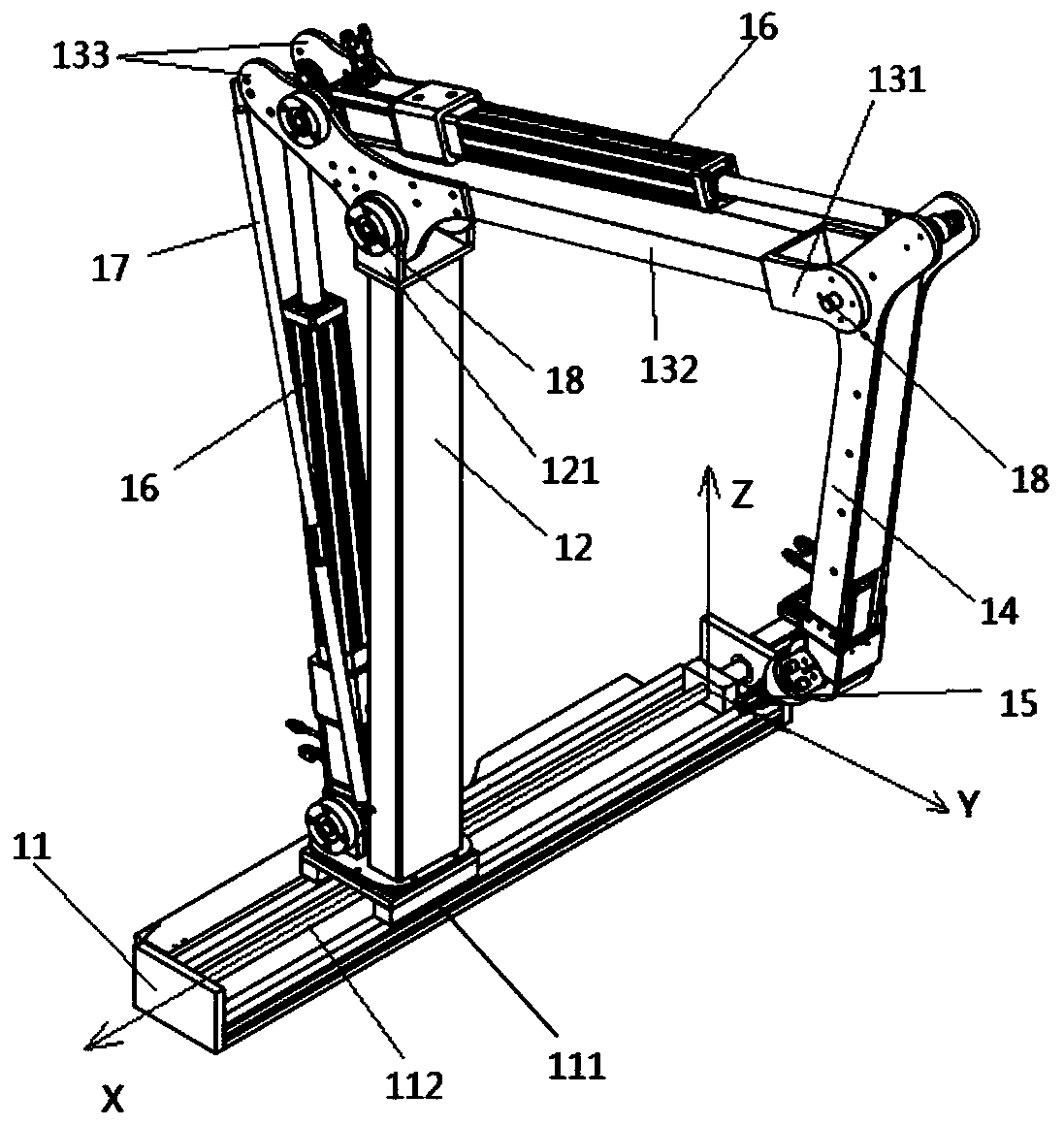 Visual stacking device and visual information processing method thereof