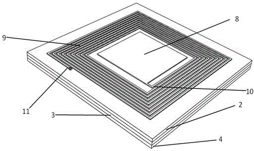 Passive wireless pressure sensor based on flexible substrates