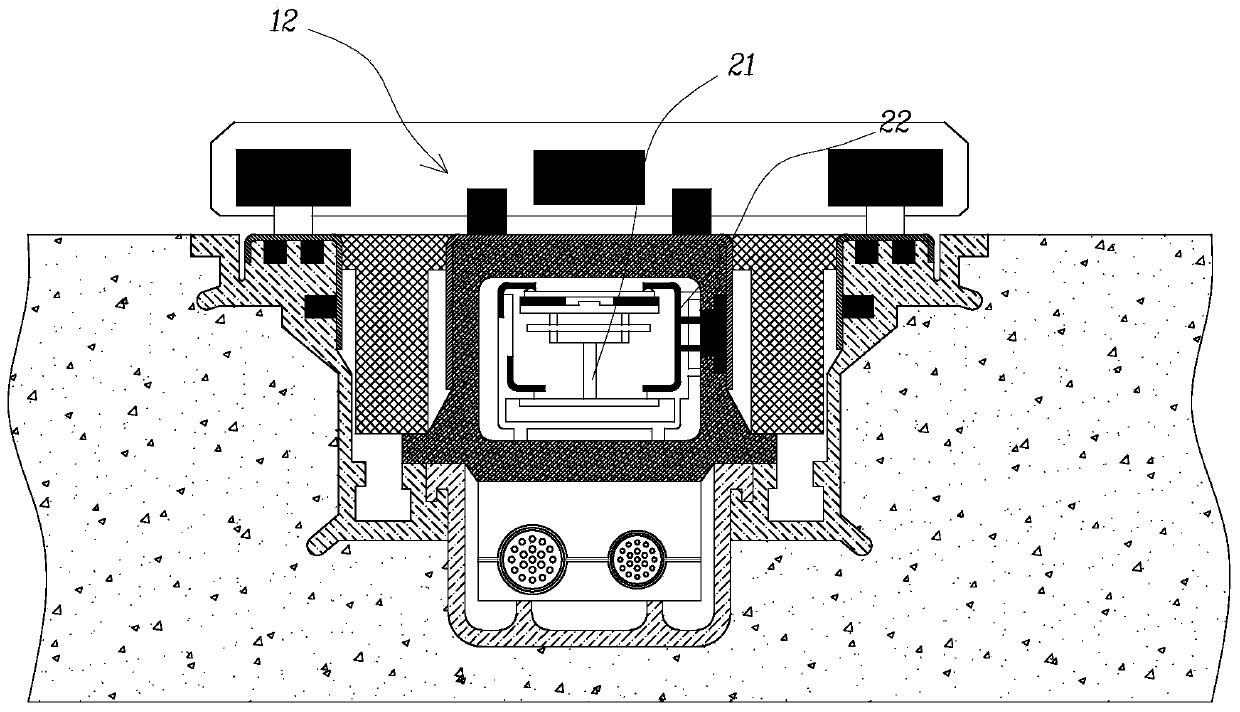 Wireless power supply device and wireless power supply system for electric equipment