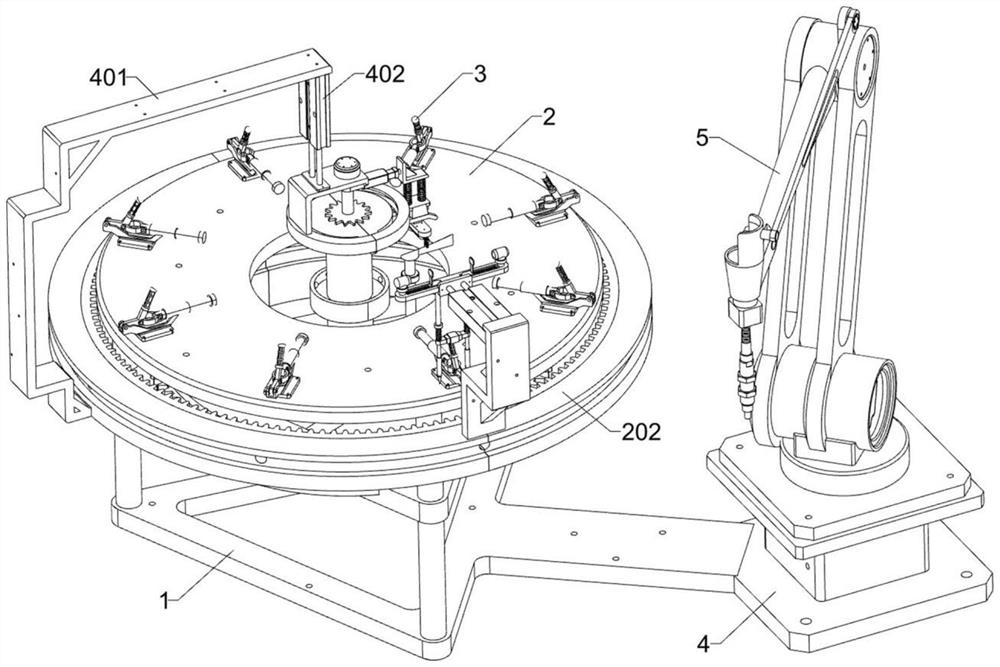 Intelligent detection equipment using robot for production