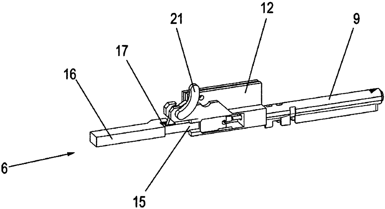 Pull-out guide and domestic appliance