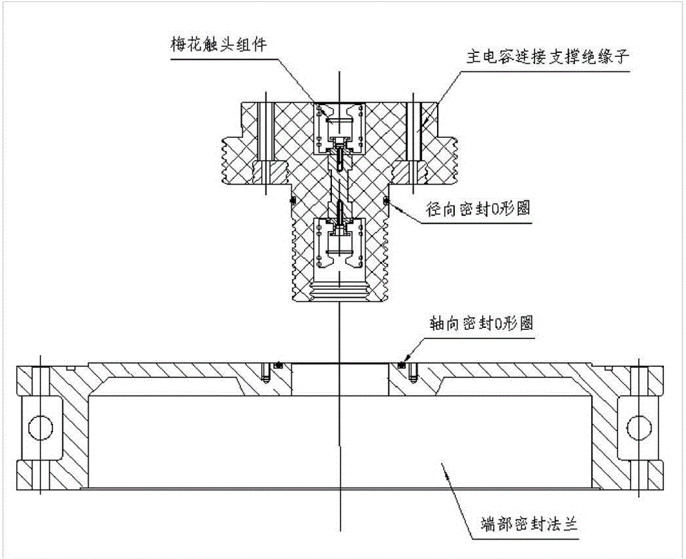 Installation method of capacitor units of equipotential shielding capacitor voltage transformer