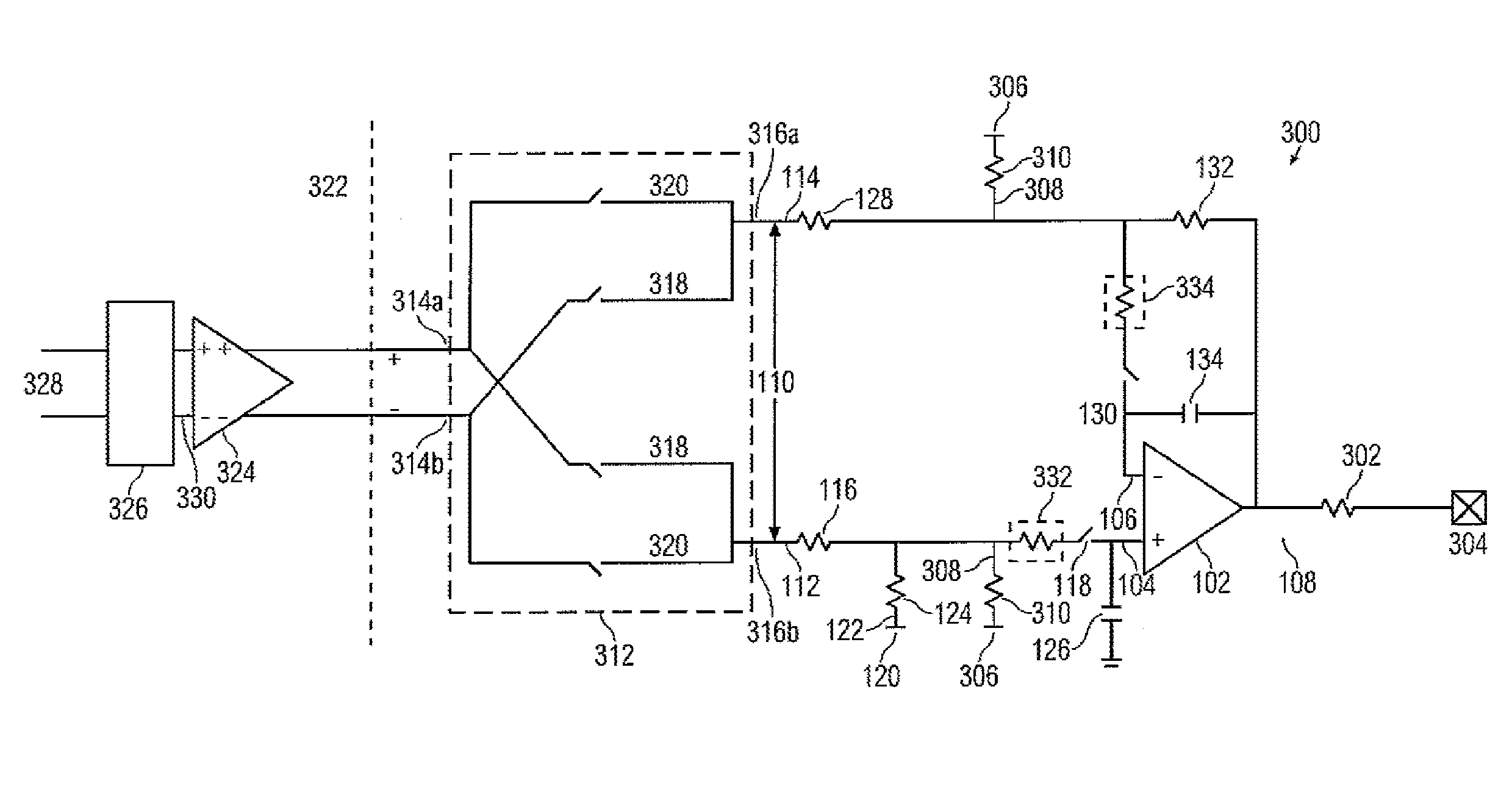 Low pass filter circuit