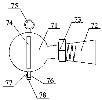 Energy-saving and environment-friendly sound production device for sound-wave dust removal of boiler discharge flue and application method