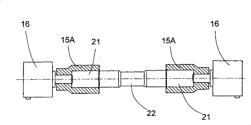 Drafting mechanism for spinning machine