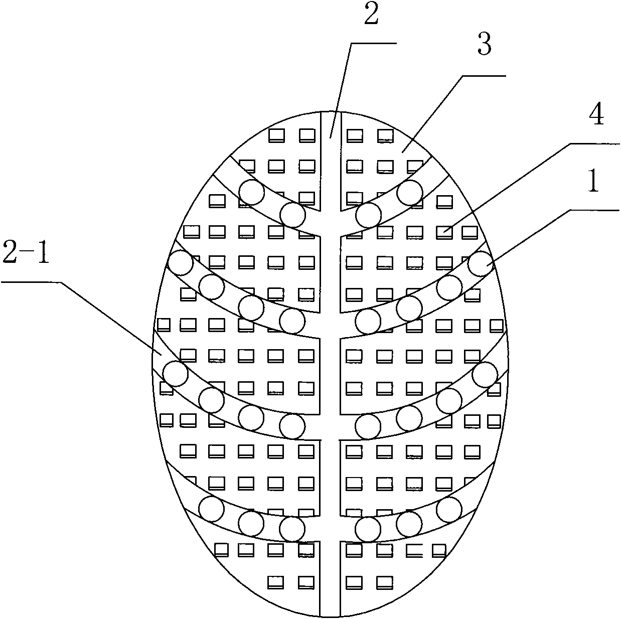 Novel LED street lamp