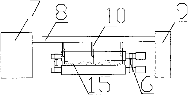 Continuous reversible precision sawing machine