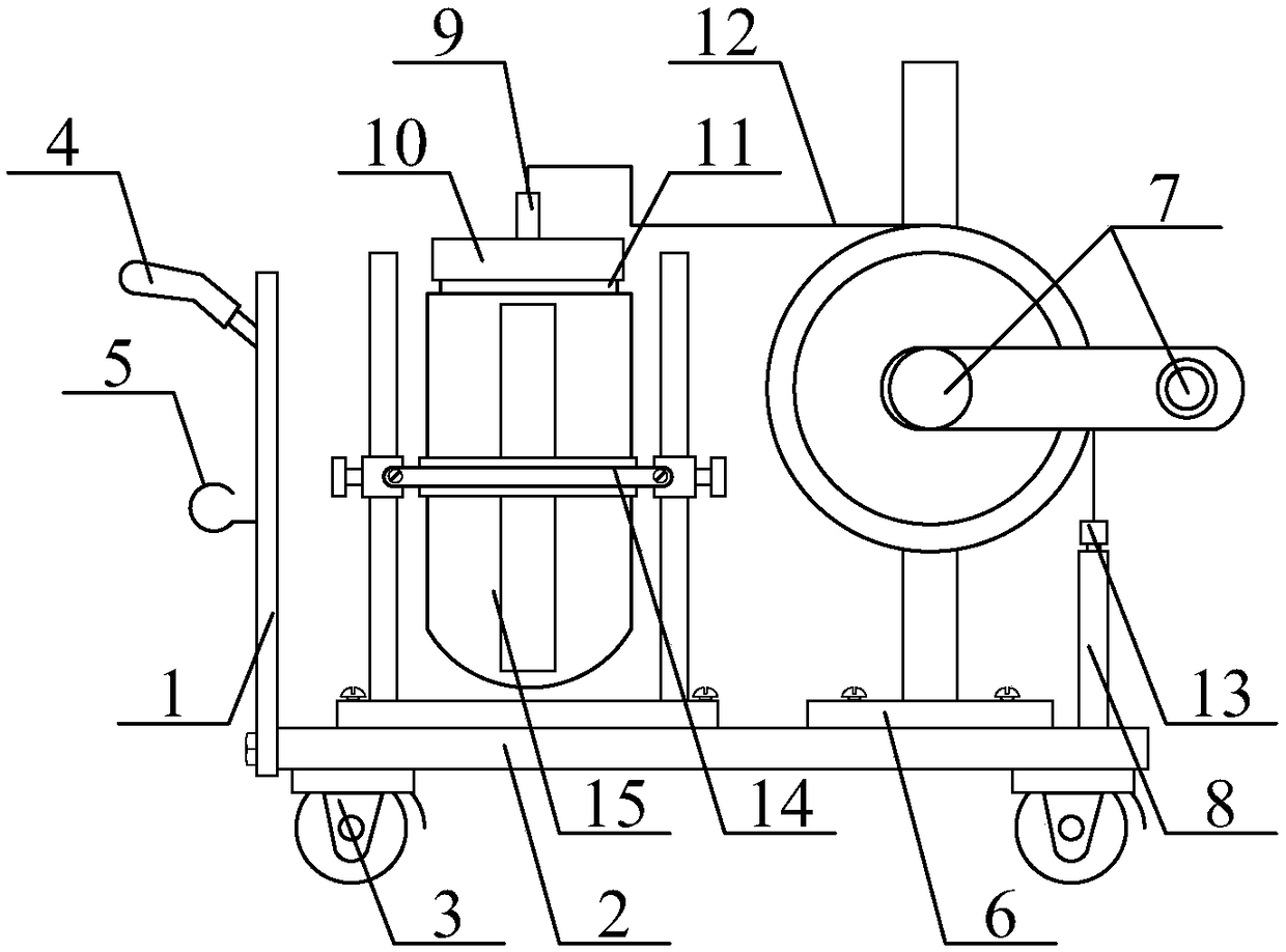 Modified multifunctional drainage device for thoracic surgery