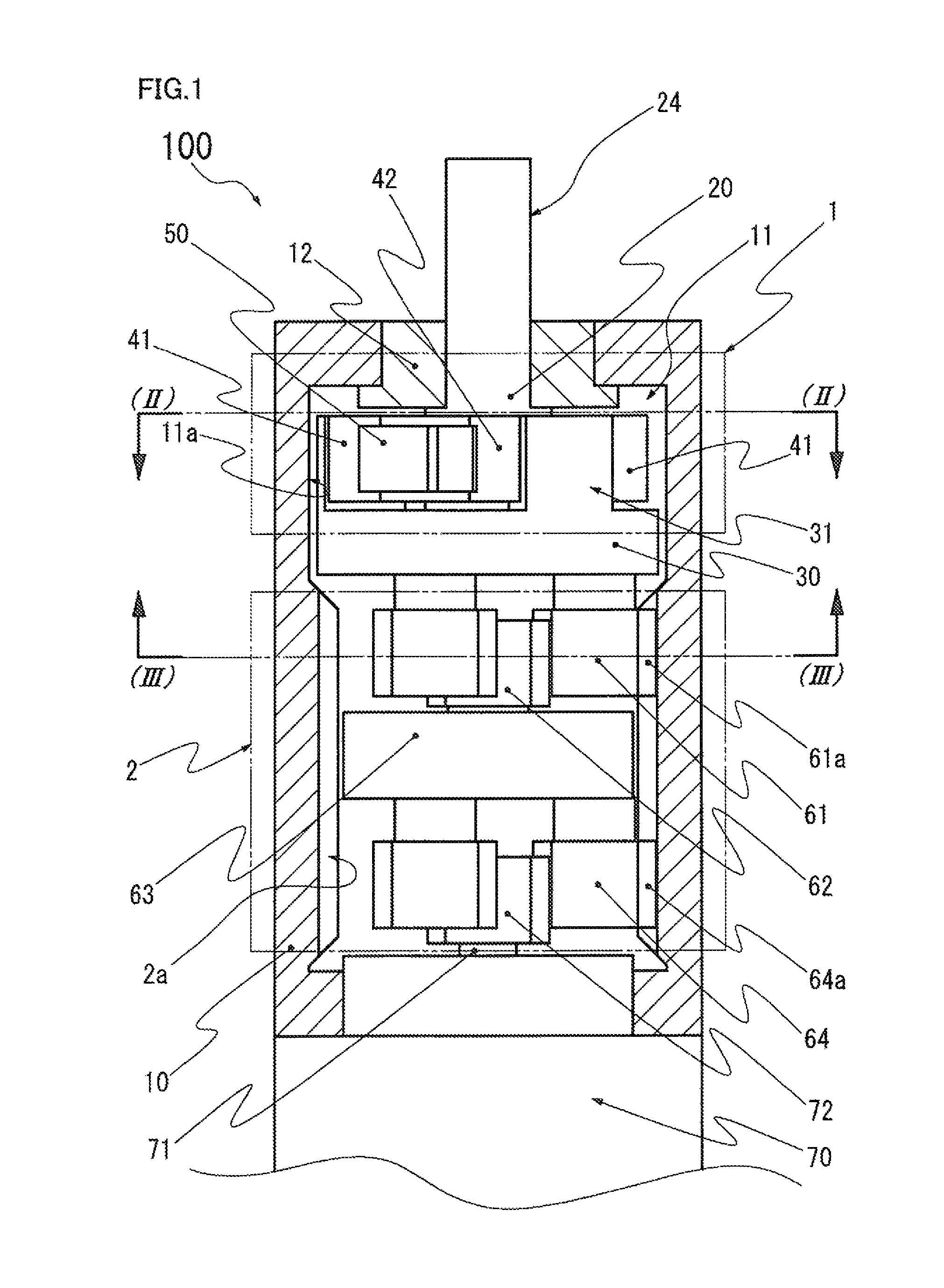 Rotational force transmitting apparatus