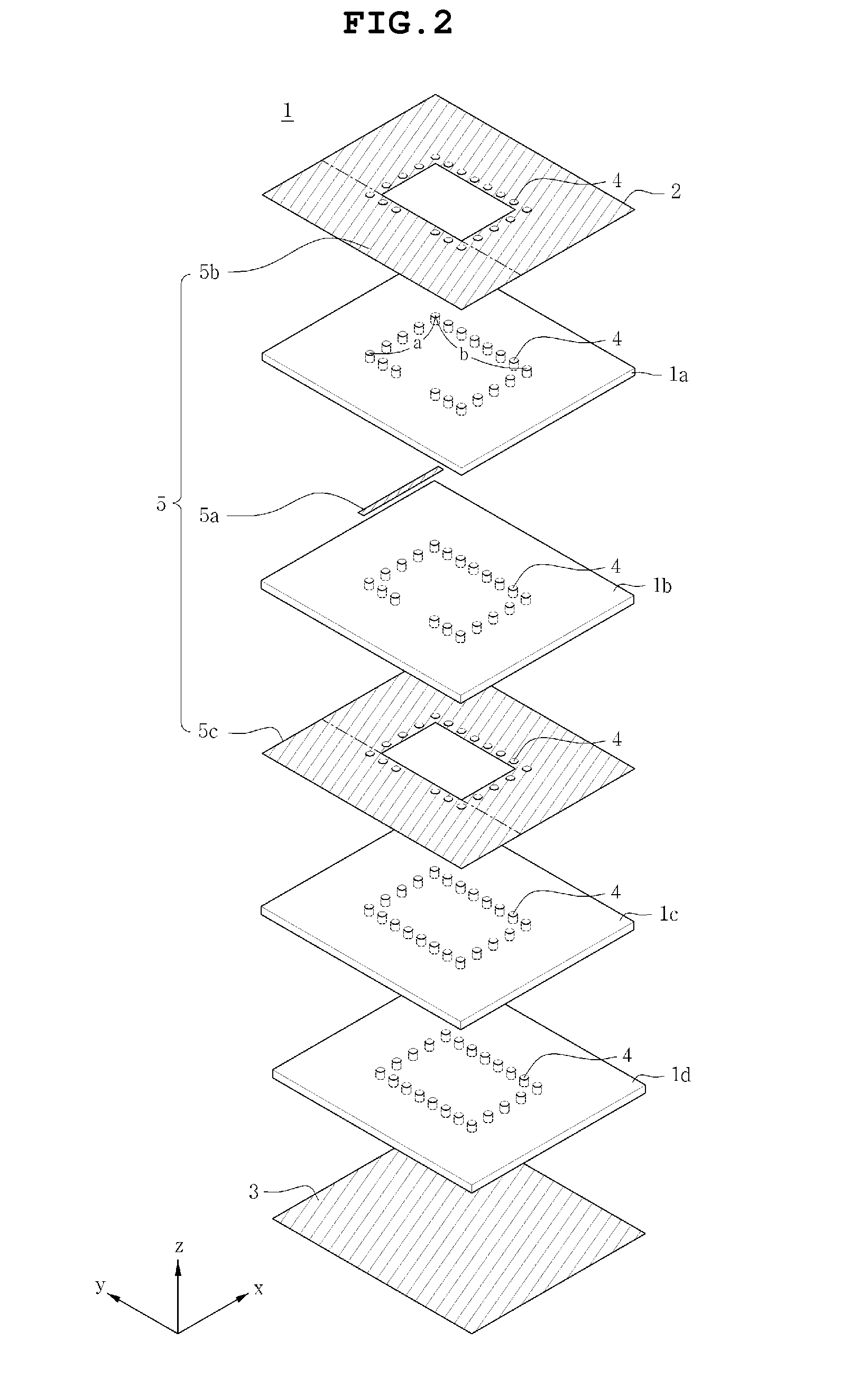 Dielectric resonator antenna embedded in multilayer substrate