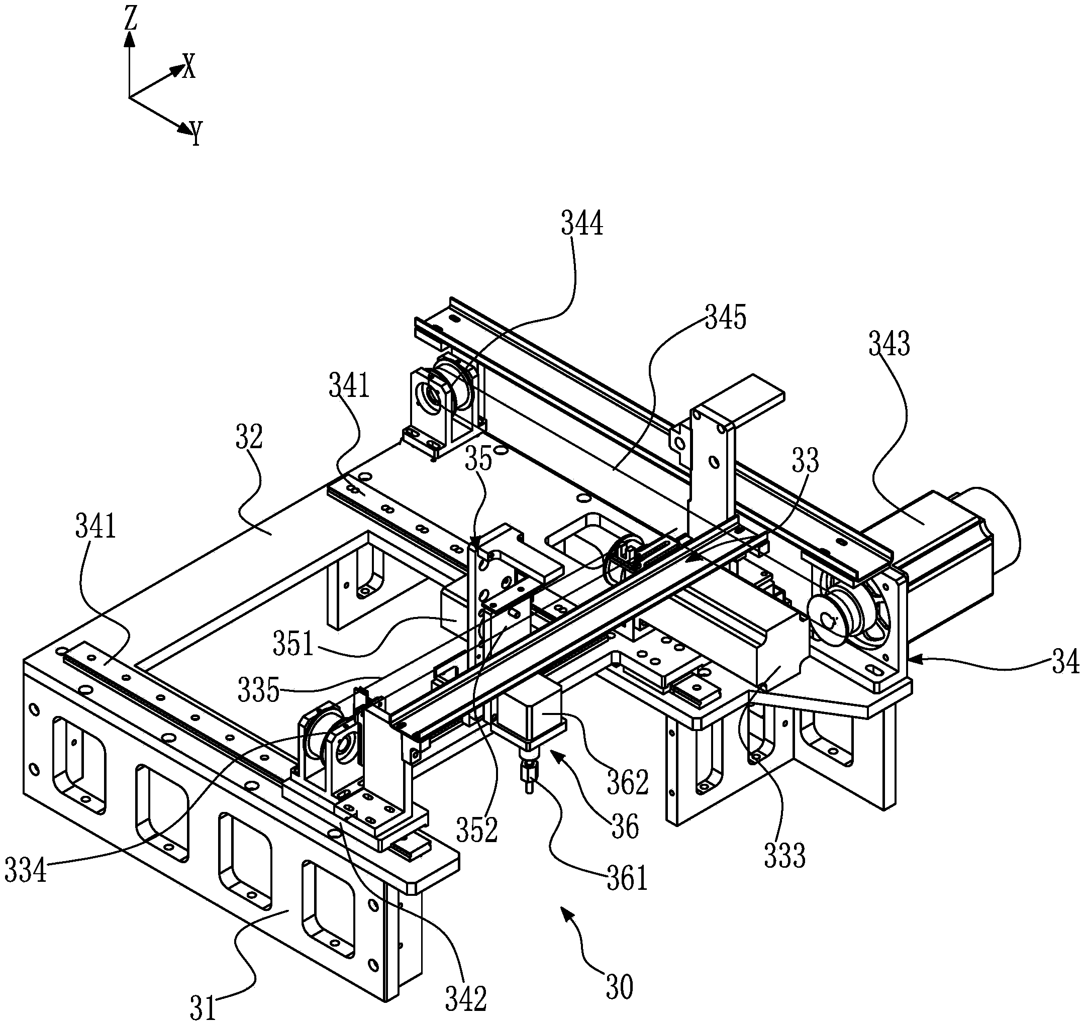 COB (chip on board) optical component automatic testing sorting machine