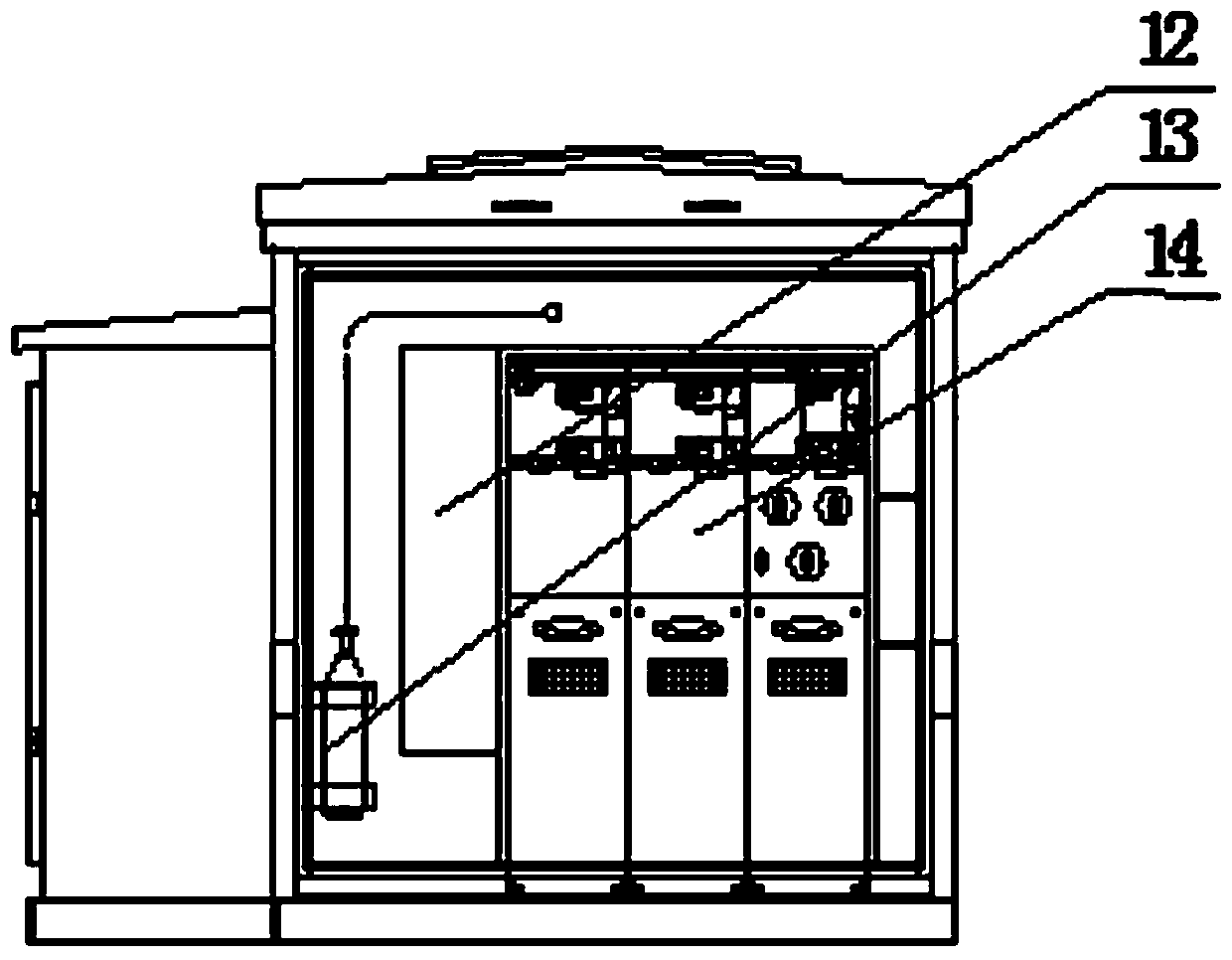 Prefabricated compact intelligent box-type substation