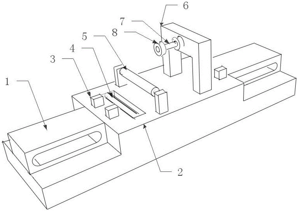 Packing machine for machining strip-shaped timbers