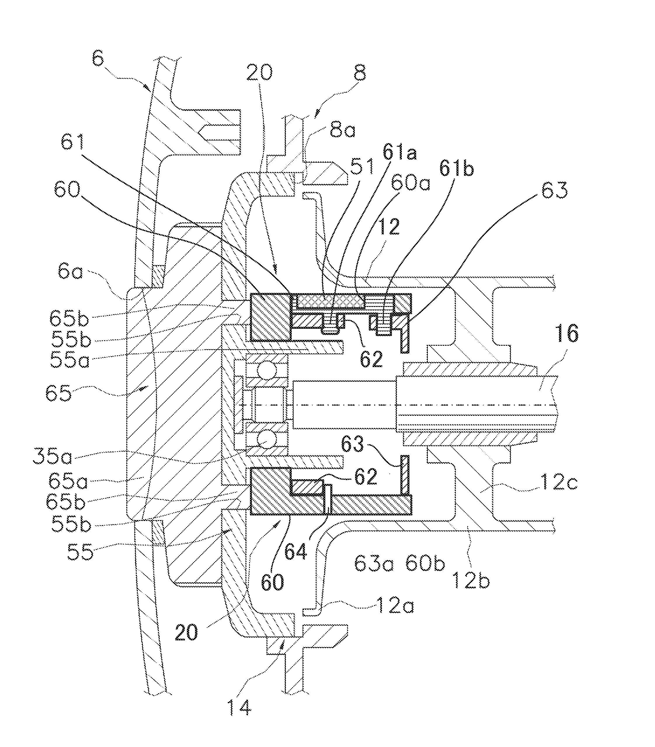 Spool braking device and fishing reel