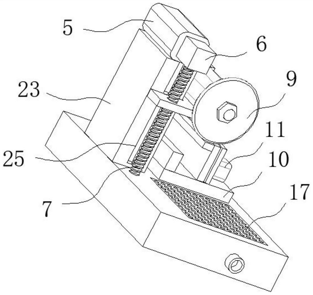 Part cutting device and use method thereof