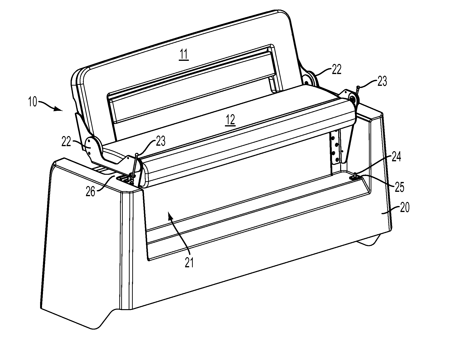 Flipping conversion seat and lean post