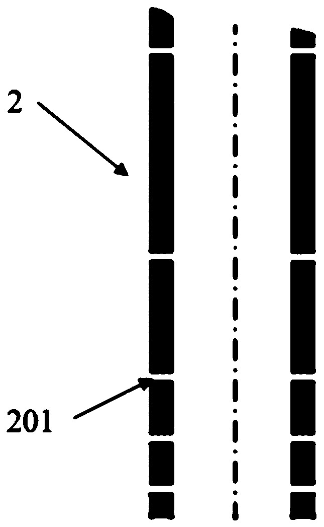 A vertical two-stage blast furnace pulverized coal injection method