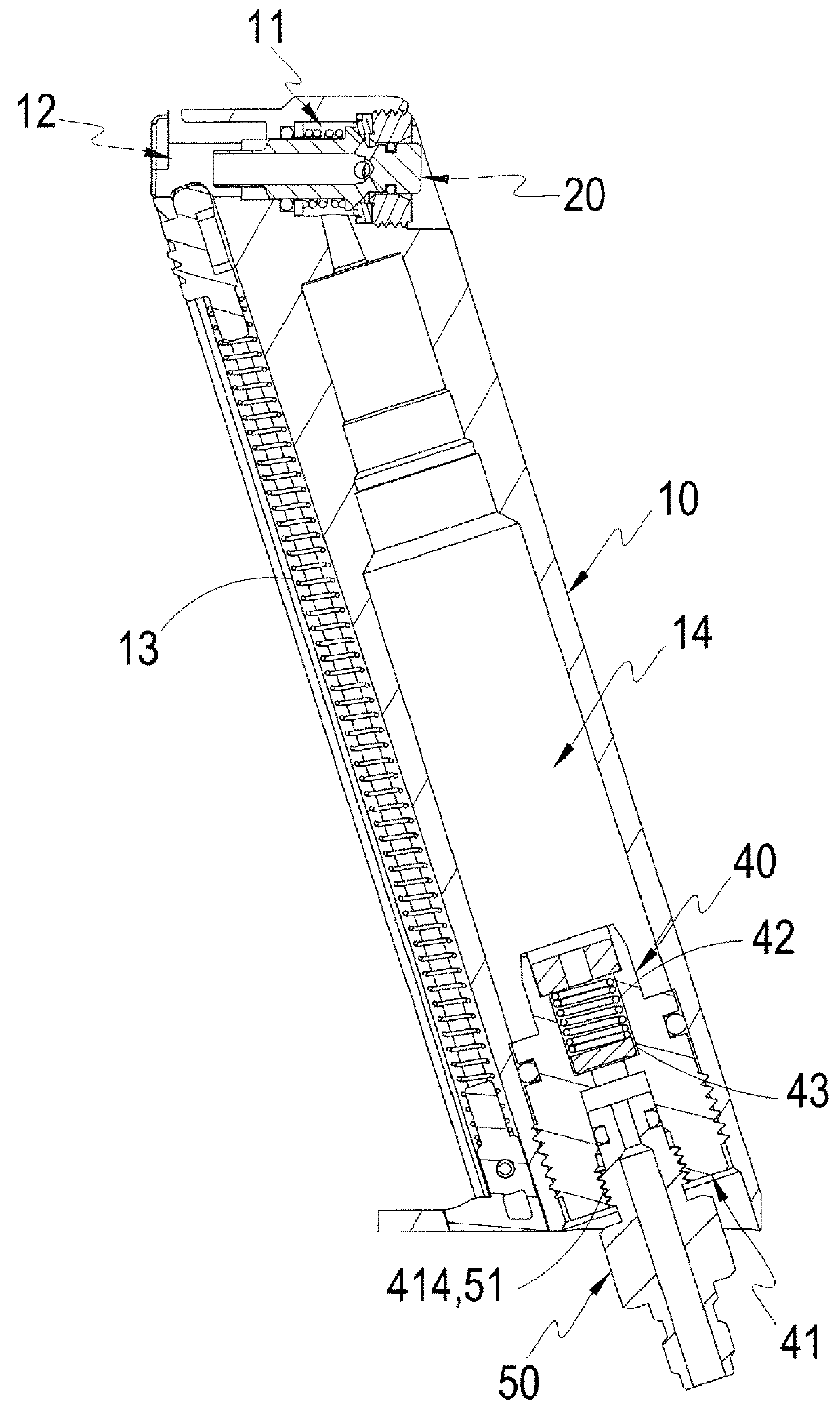 Toy gun magazine module