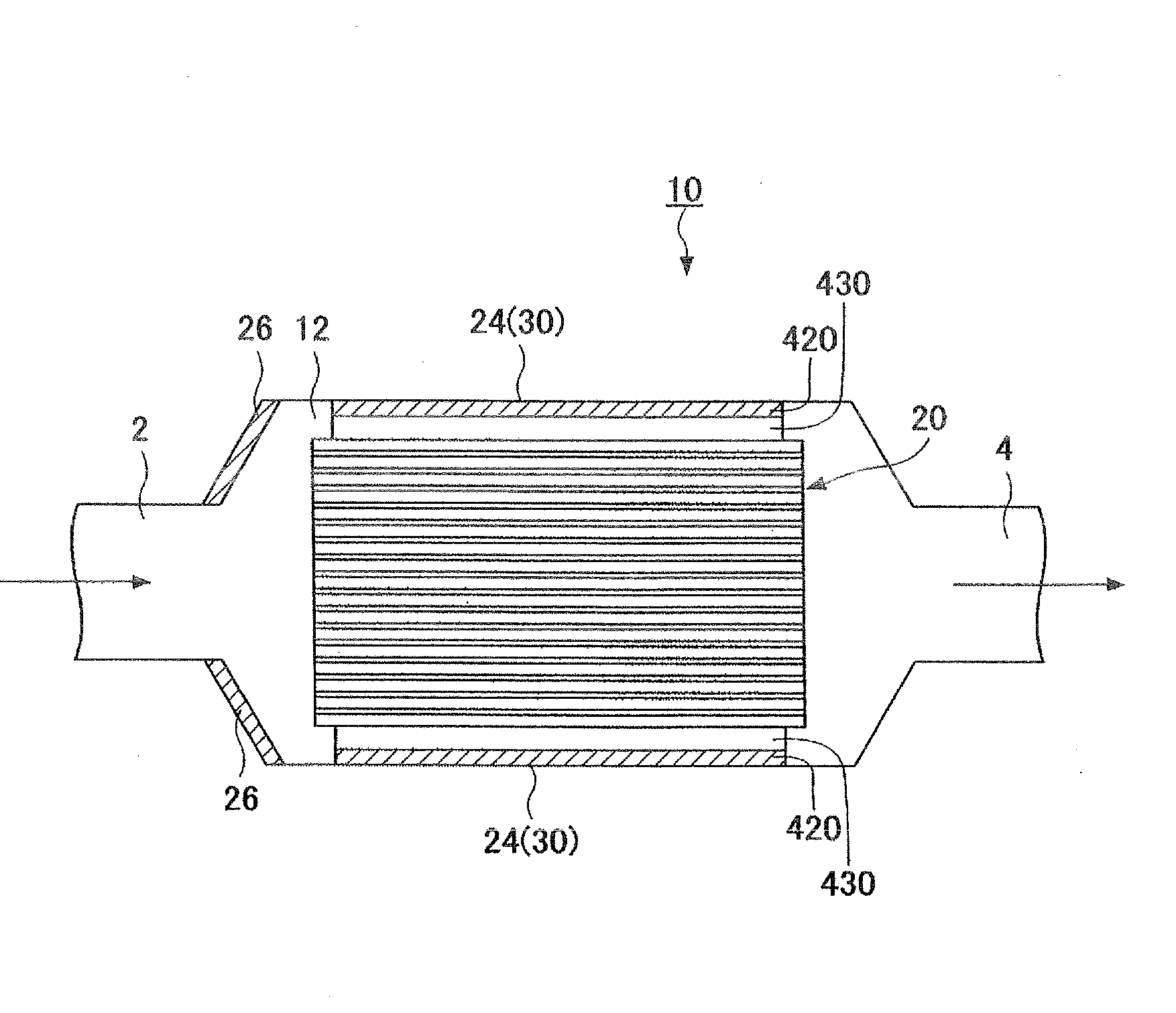 Sheet member and manufacturing method thereof, exhaust gas treating apparatus and manufacturing method thereof, and silencing device