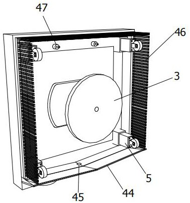 A construction method for wall grinding