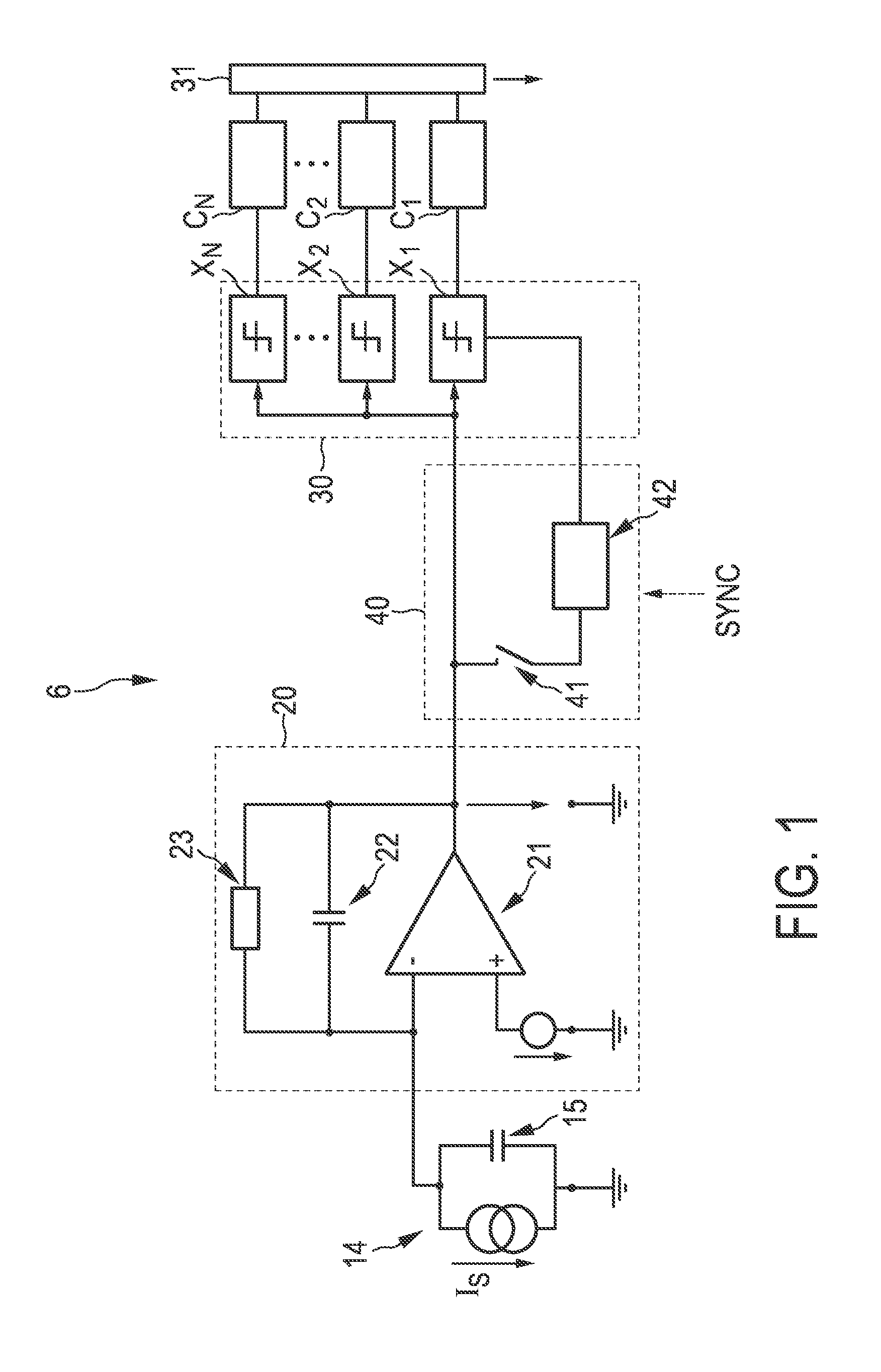 Detection device for detecting photons emitted by a radiation source