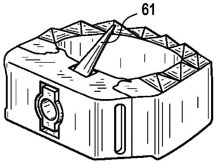 Fusion cage with in-line single piece fixation