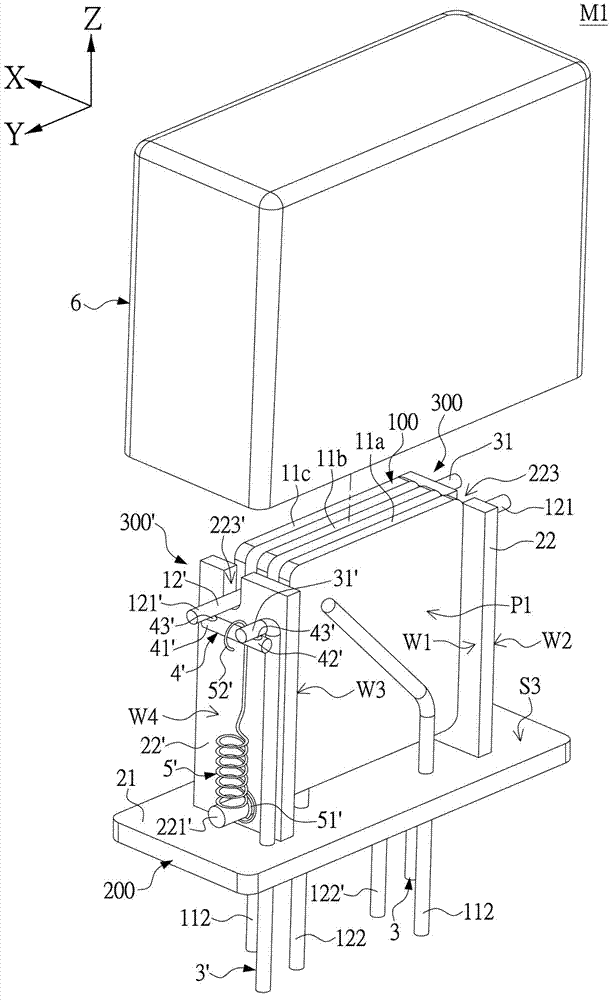 Integrated surge-absorbing device