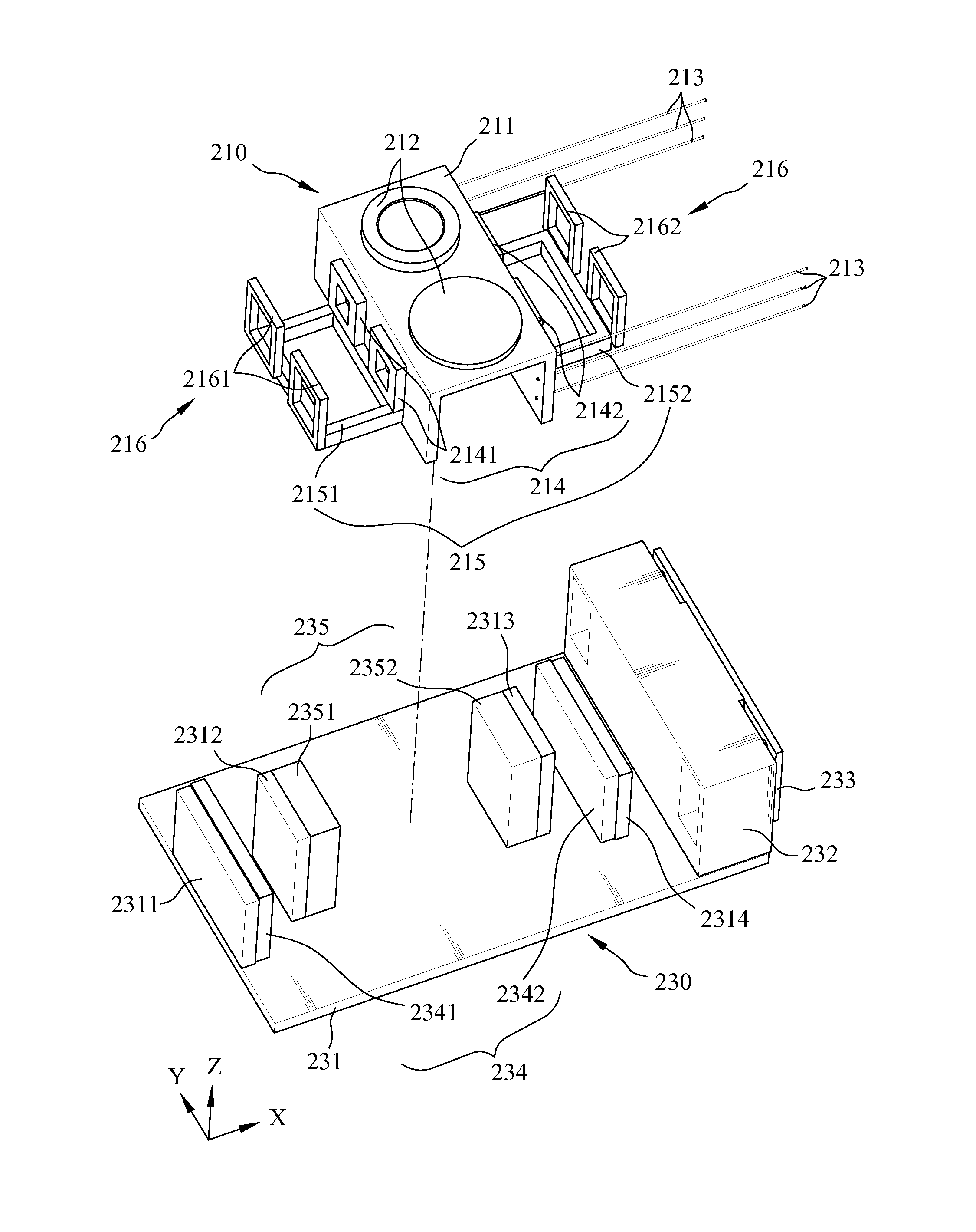 Electromagnetic actuator of optical pickup head