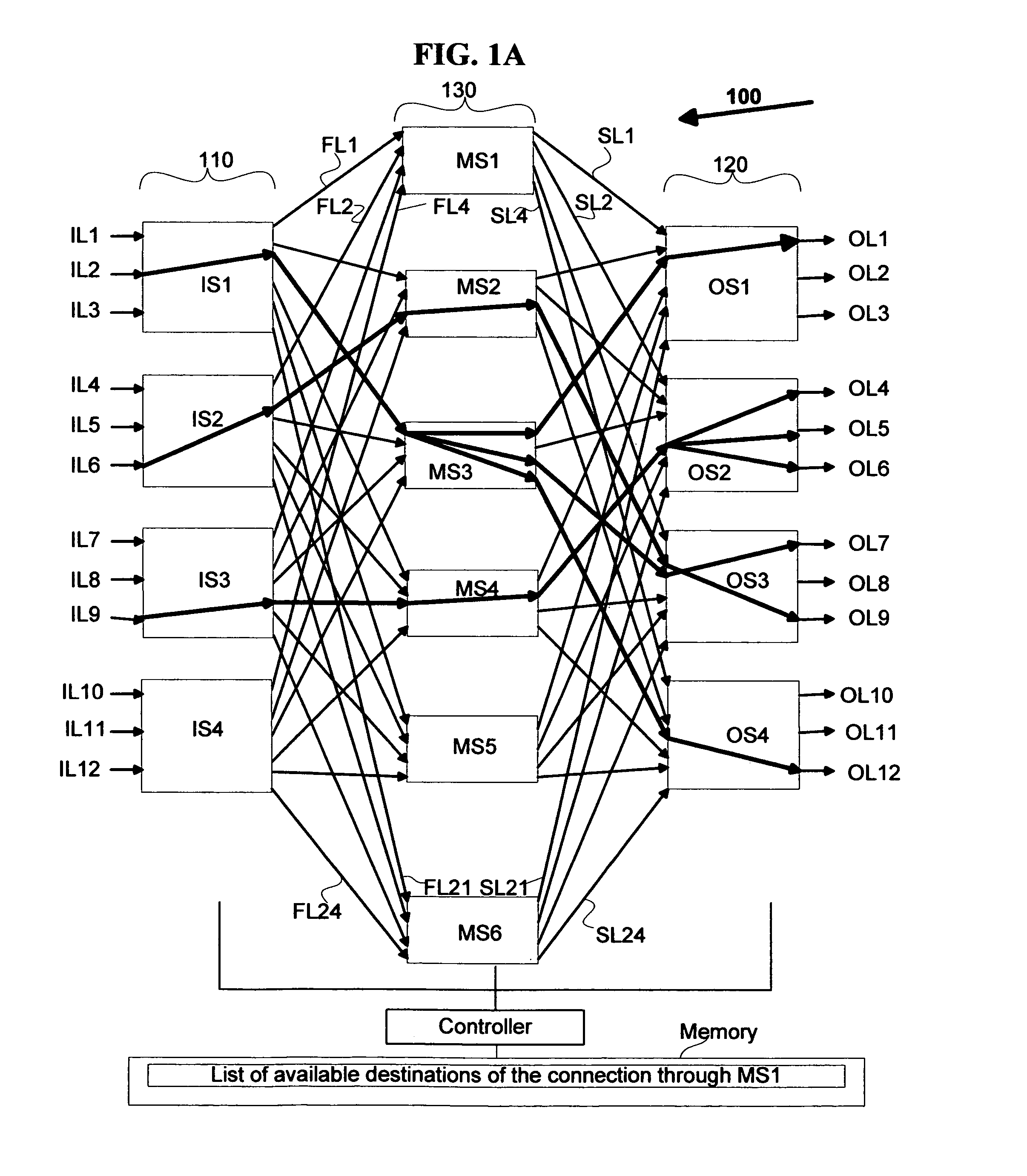 Strictly nonblocking multicast linear-time multi-stage networks