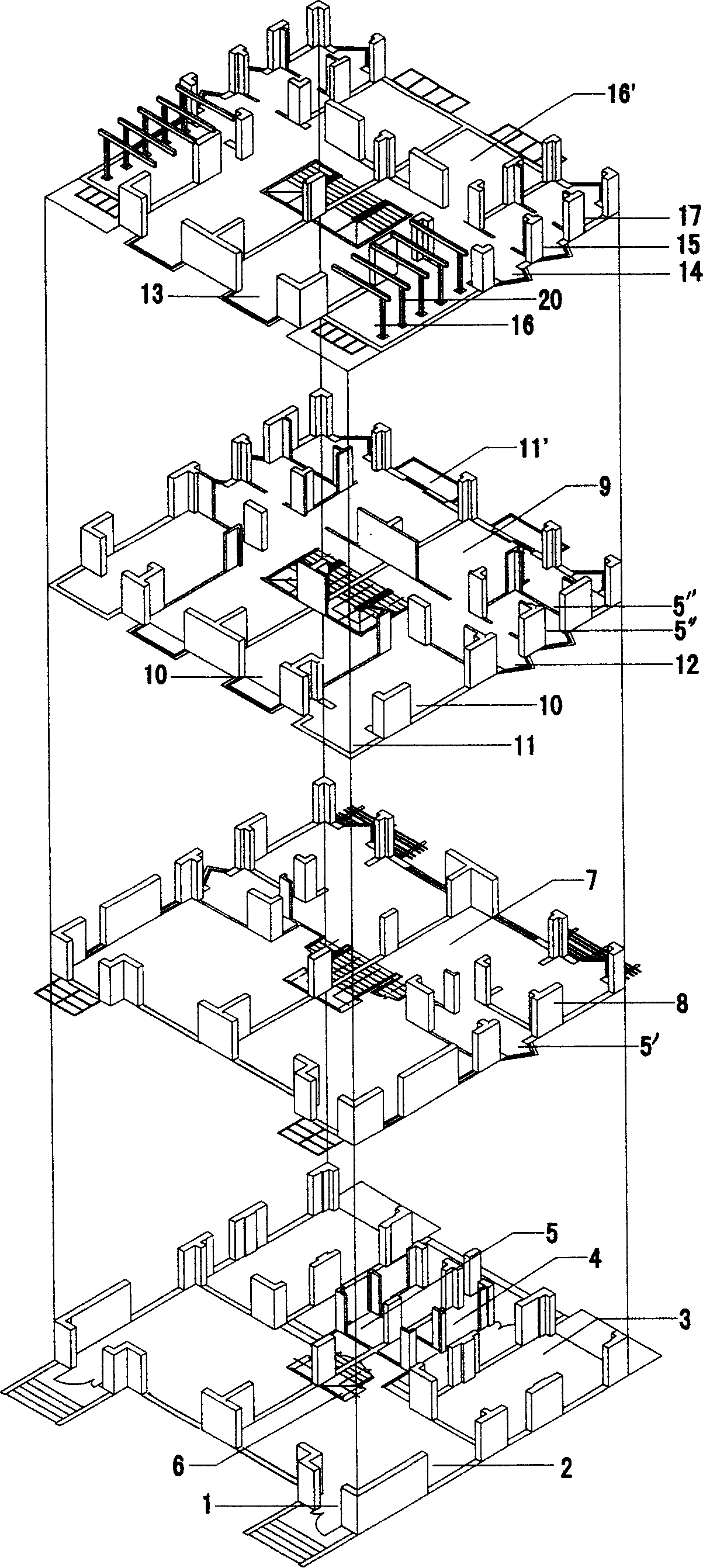 Conjoined villa