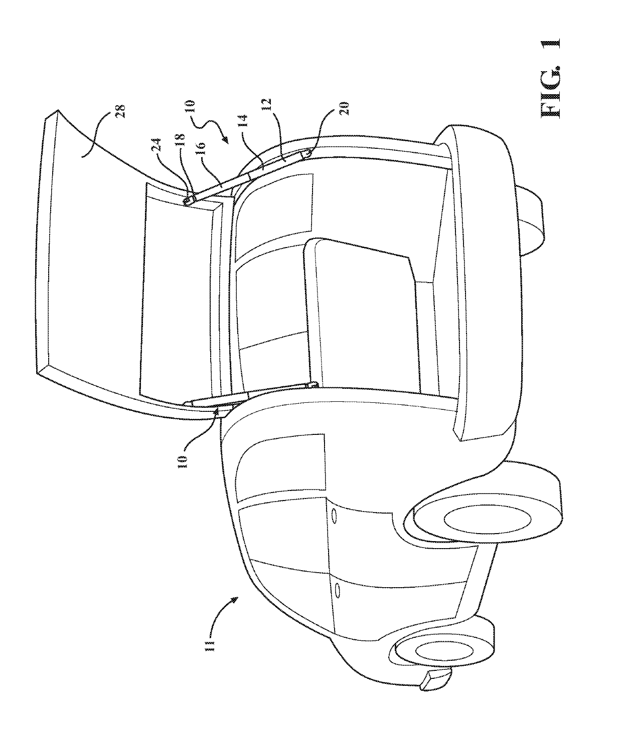 Electromechanical strut with electromechanical brake and method of allowing and preventing movement of a closure member of a vehicle