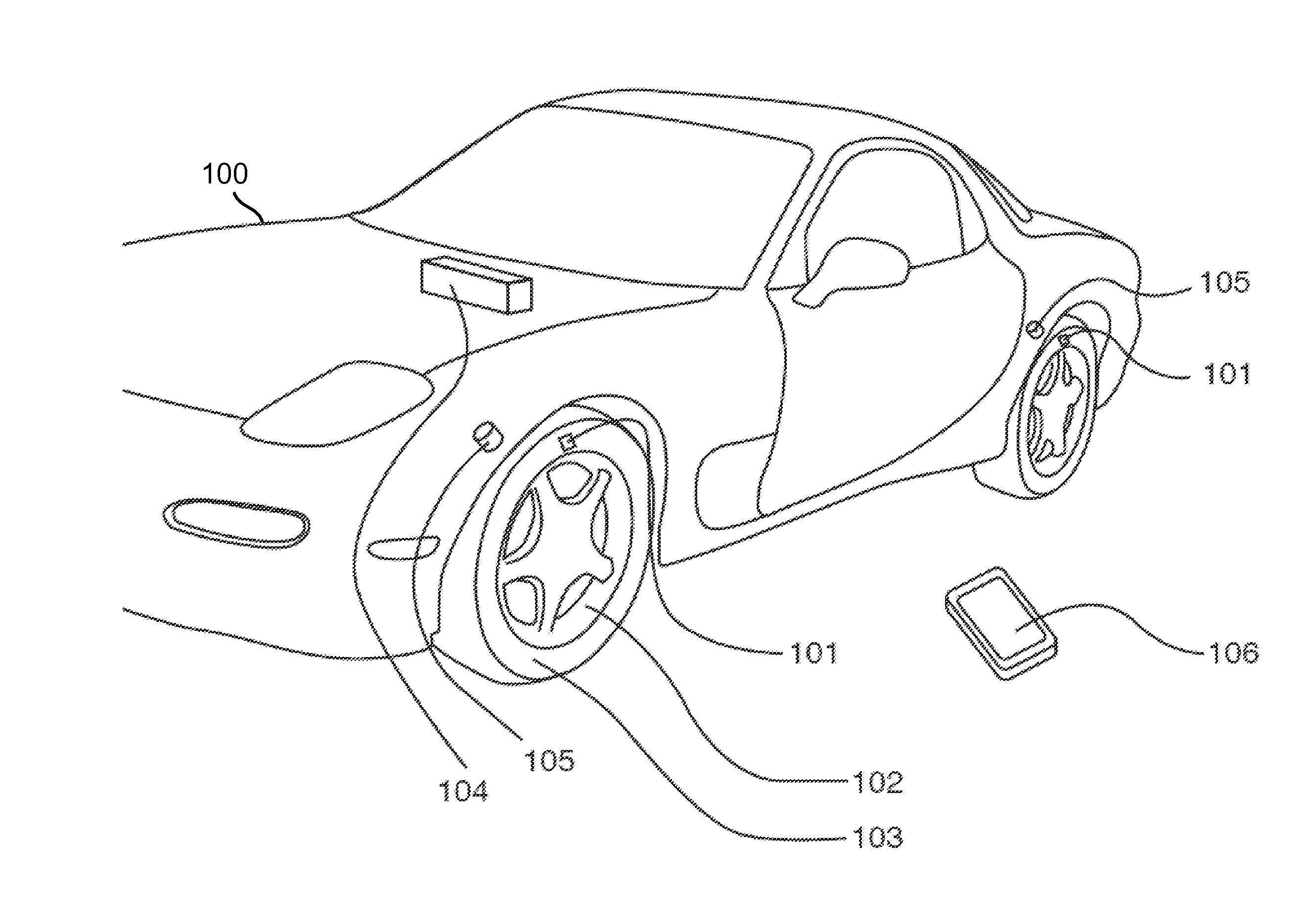 Method and Apparatus for Tire Pressure Monitoring