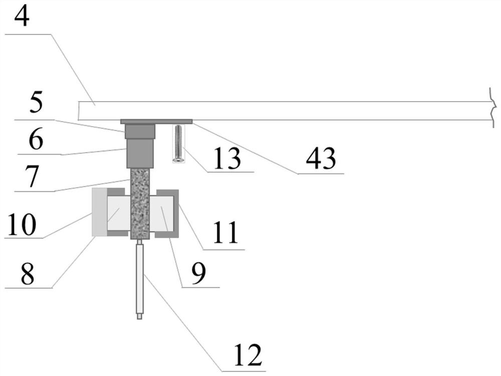 Experimental device for multi-scale instability process of multi-subfault system