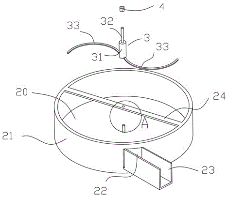 An automatic vibration feeding device