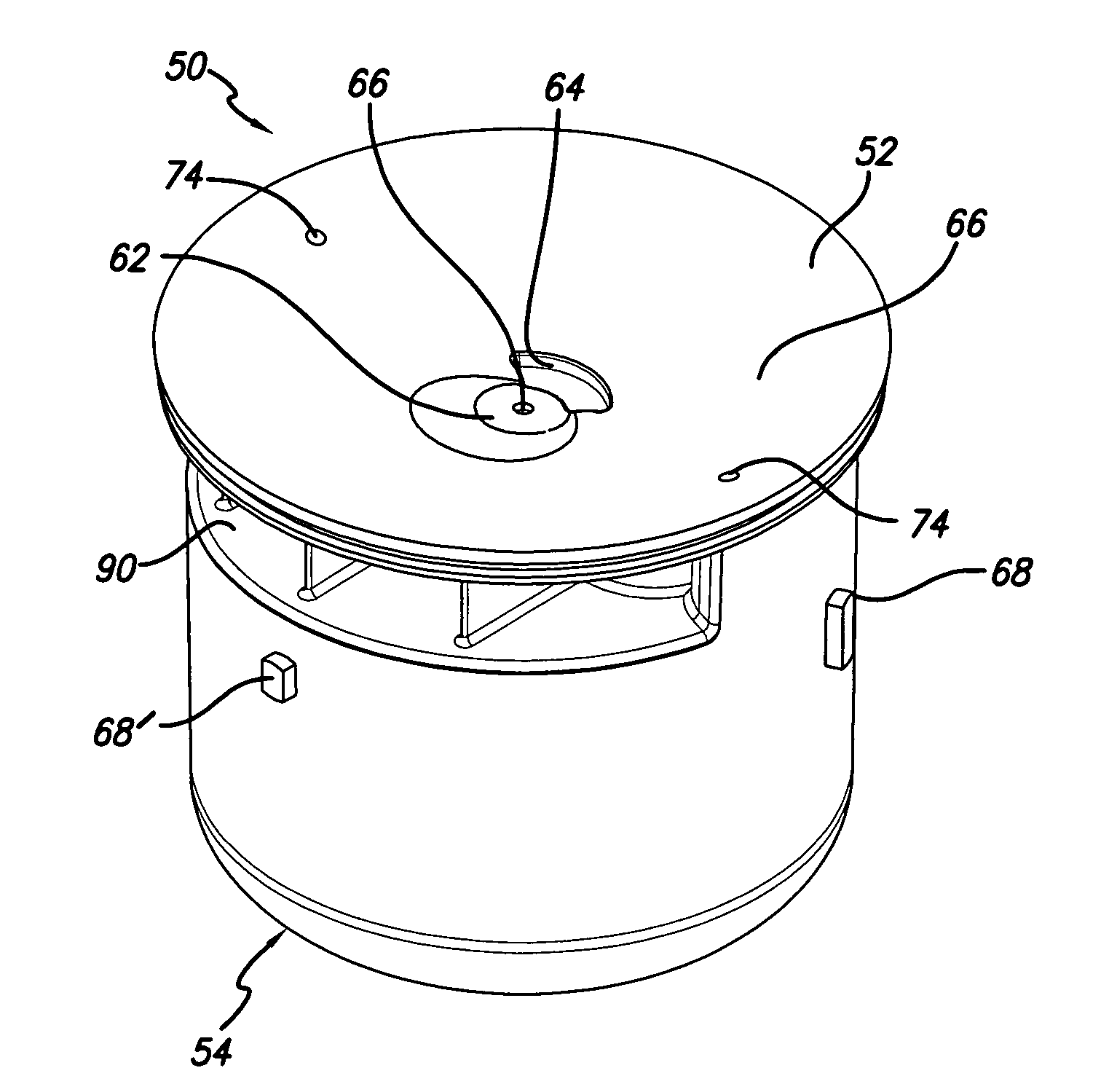 Anti-siphon trap with snorkel