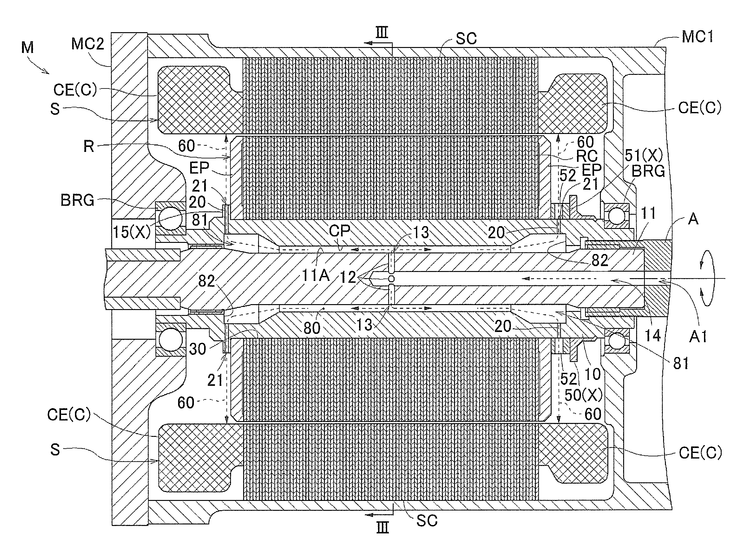 Rotor for rotating electric machine