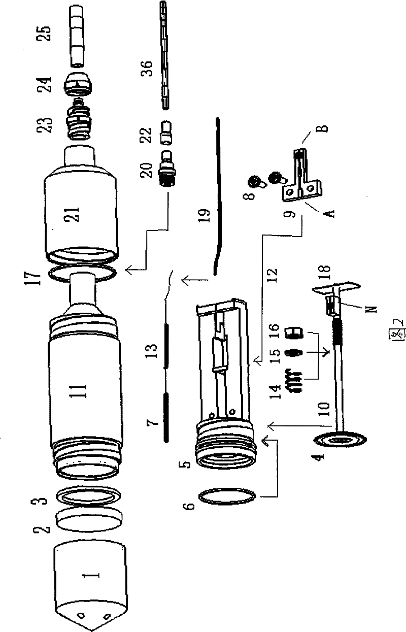 Fiber grating osmotic pressure sensor with low measuring range