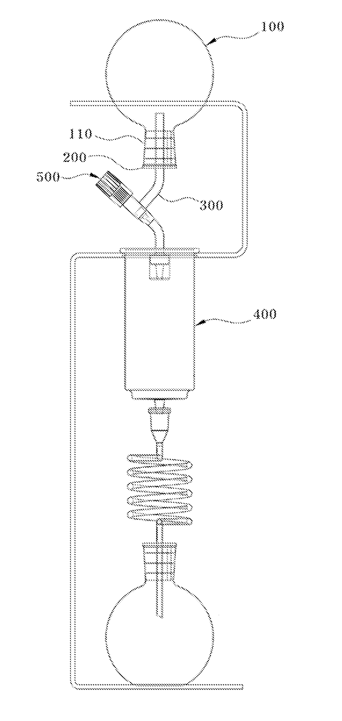 Dutch coffee drip device